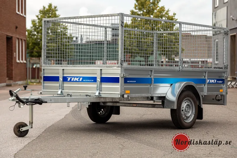 Gallerkärra från Tiki med gallerpåbyggnad